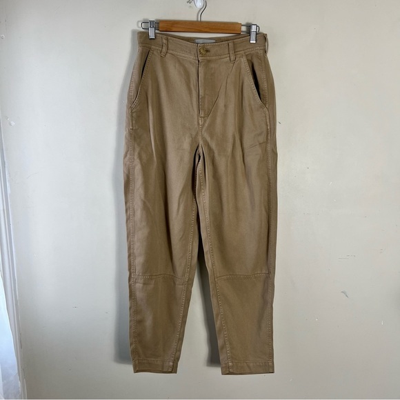 Everlane THE CHINO IN BUTTERSOFT 100% Tencel In Khaki Size 2 Pant Tapered Leg - Picture 6 of 15